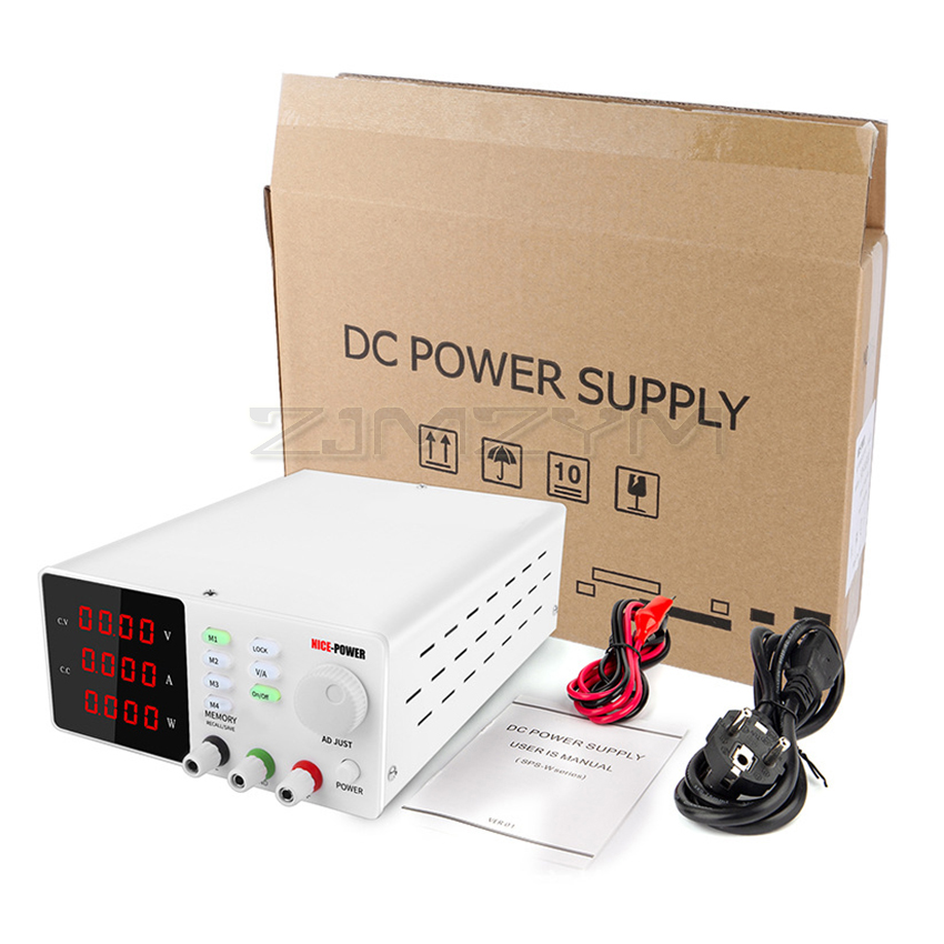 High Precision Adjustable Lab Power Supply 120V 3A - مصدر طاقة مختبري قابل للبرمجة عالي