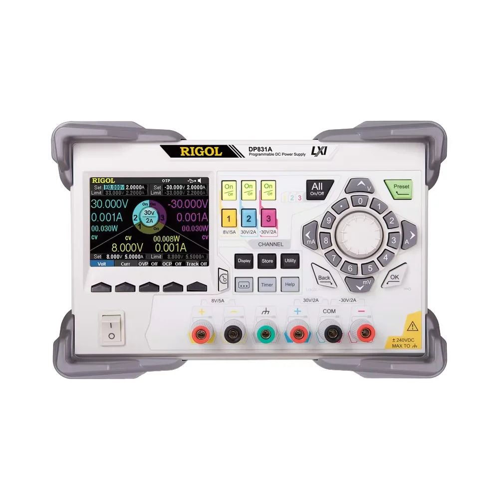 DP831A مخرج ثلاثي قابل للبرمجة - مراجعة Linear Dc Power Supply Triple Output وسعره