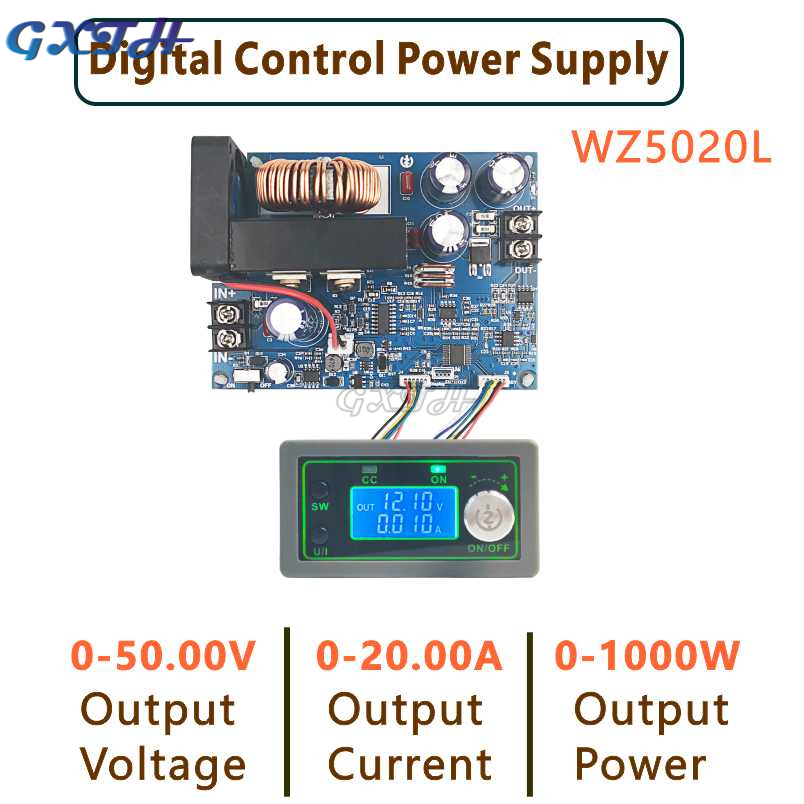 محول تيار مستمر WZ5020L WZ5012 - مراجعة Step Down Dc Power Supply Module 1000W وسعره